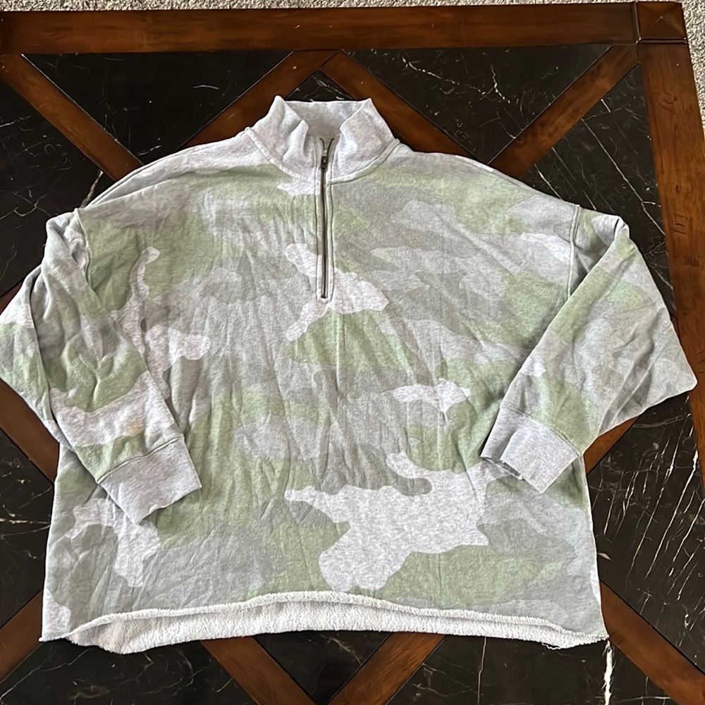 Aerie Zip up Crew